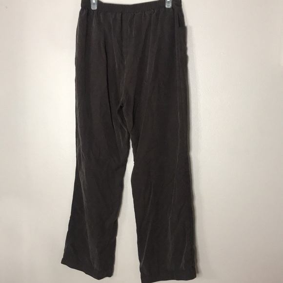 Soft surroundings ladies 100% tencel brown pants size medium - Picture 8 of 11